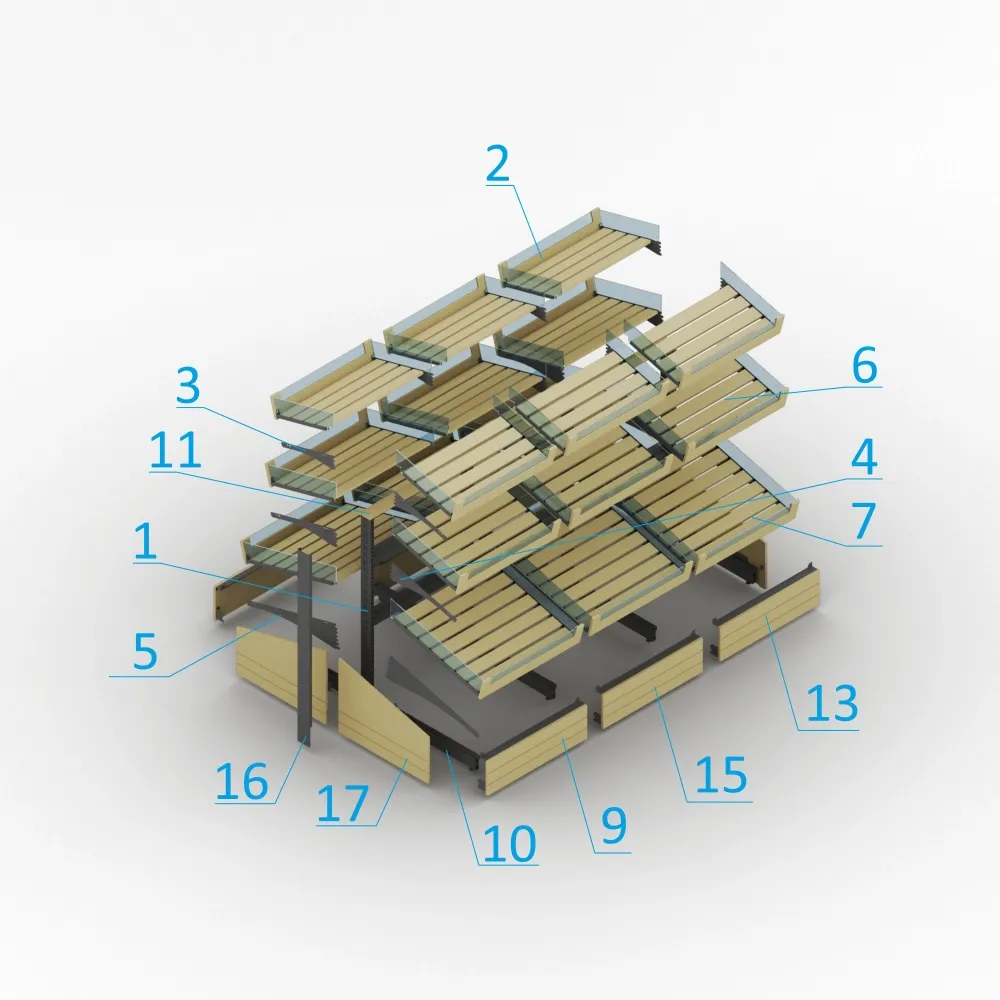 Bread shelving type 8