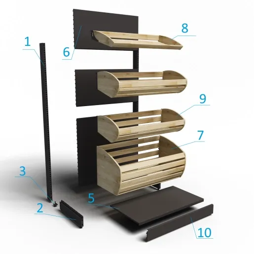 Bread shelving type 6